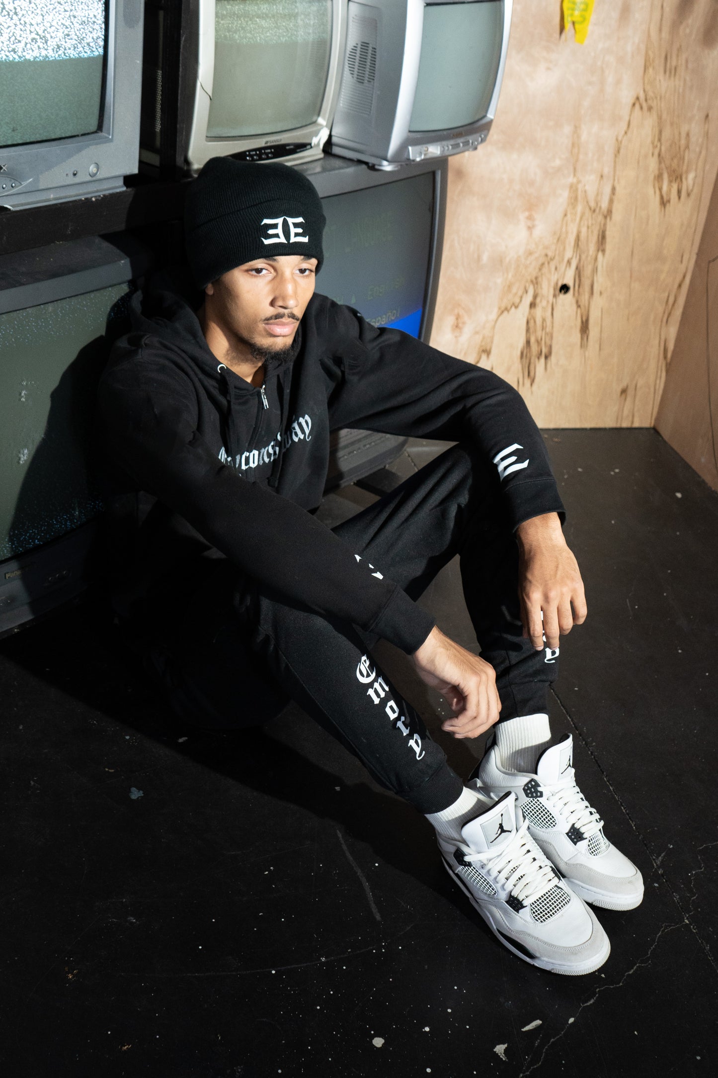 Double-Sided Embroidered Beanie