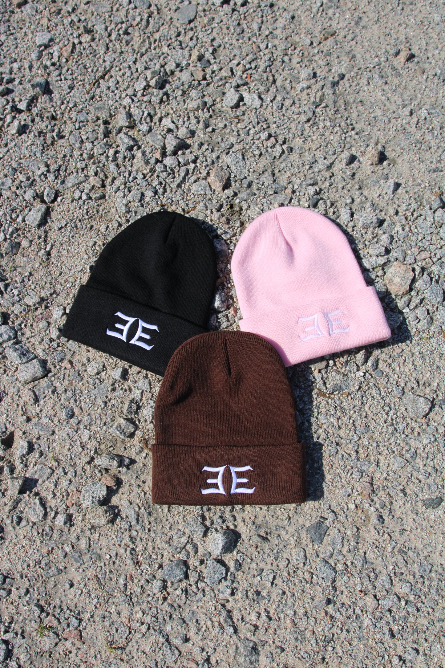 Double-Sided  Embroidered Beanie