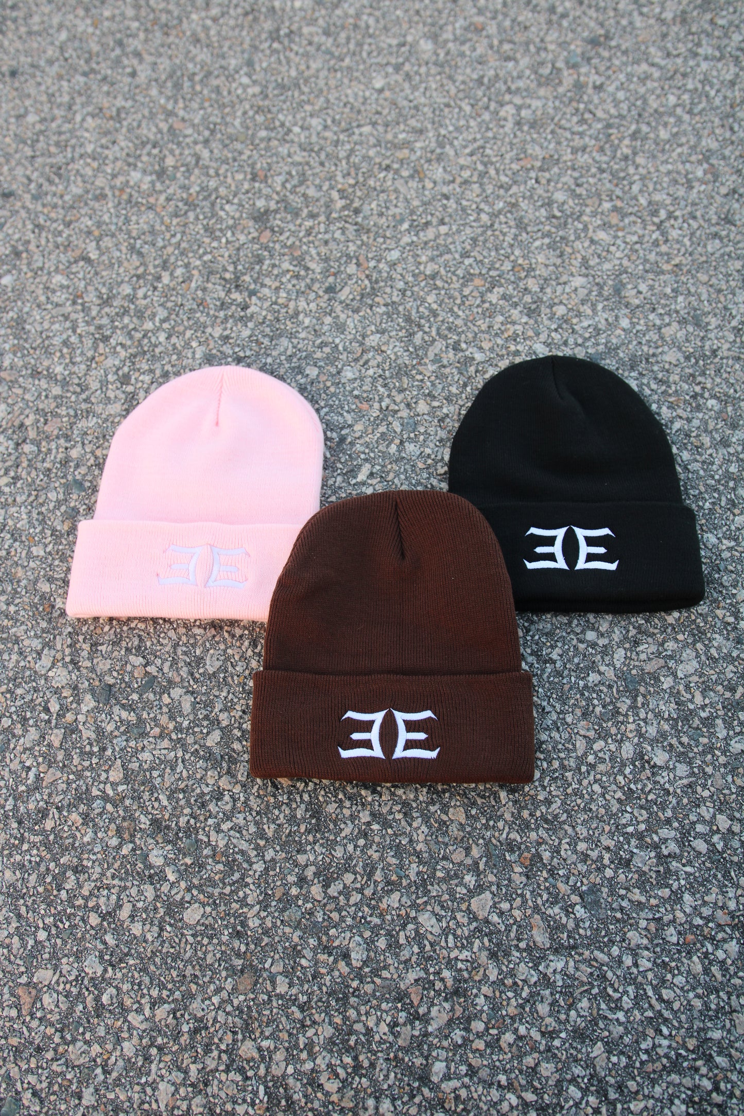 Double-Sided  Embroidered Beanie