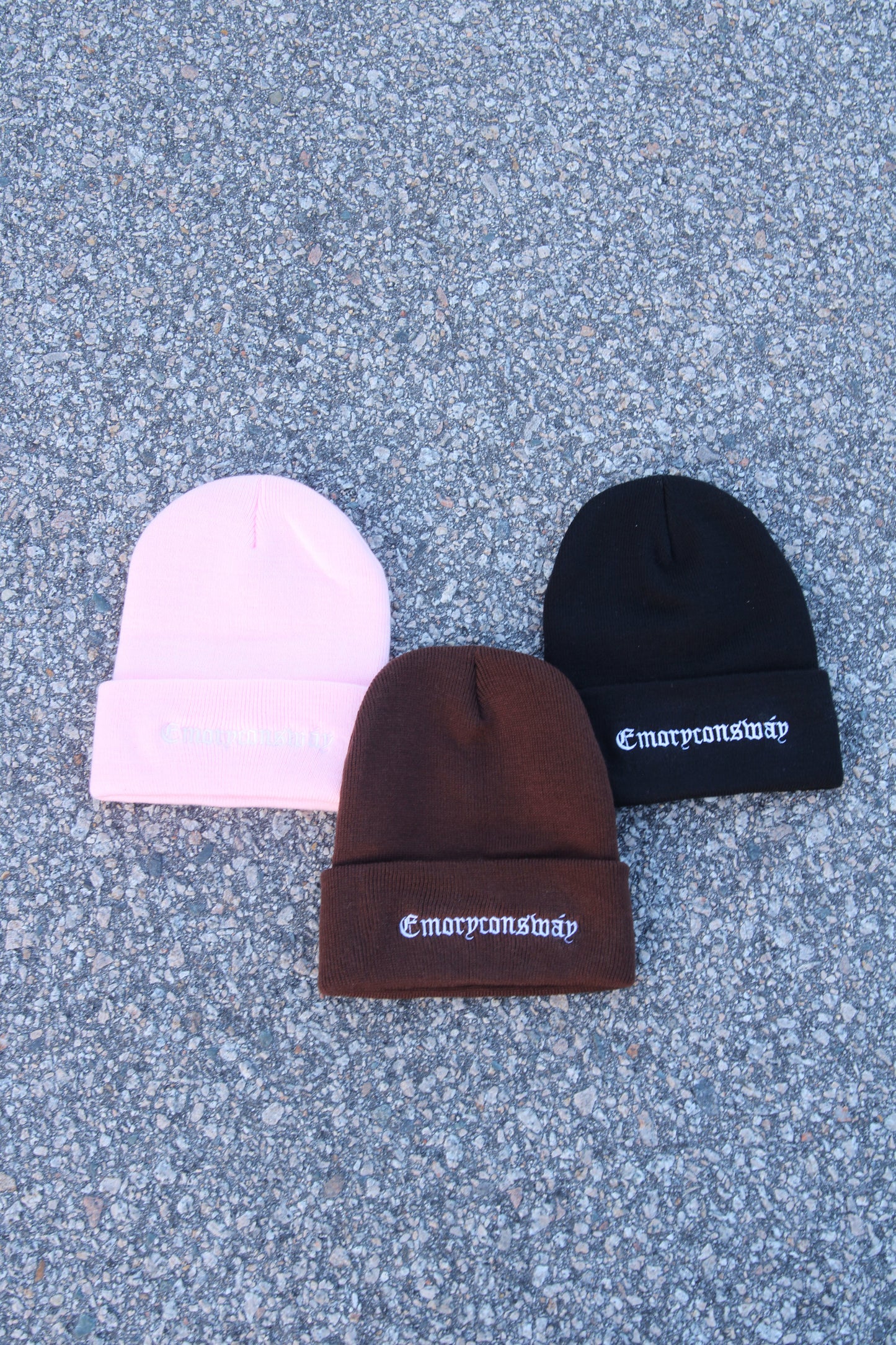 Double-Sided  Embroidered Beanie