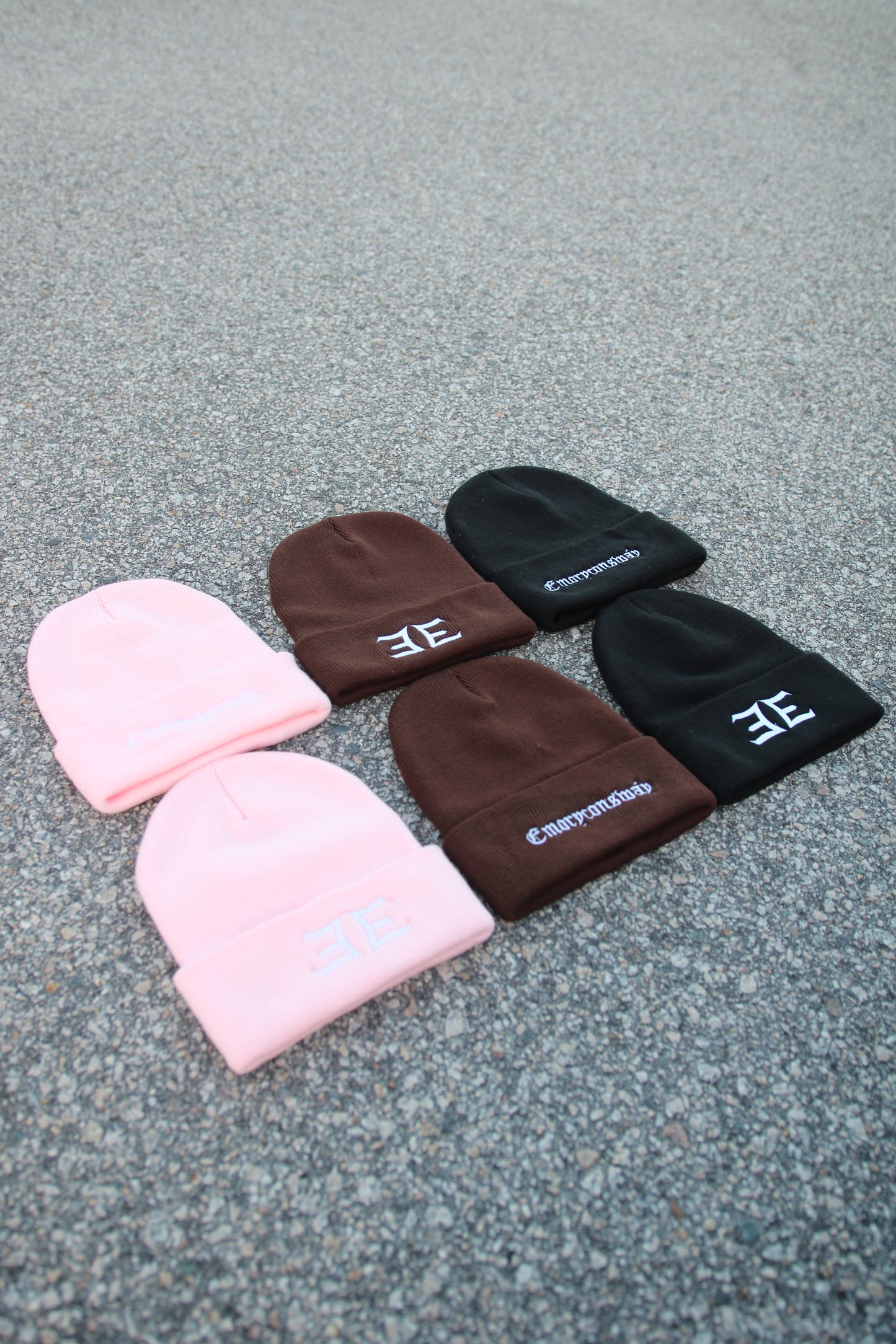 Double-Sided  Embroidered Beanie